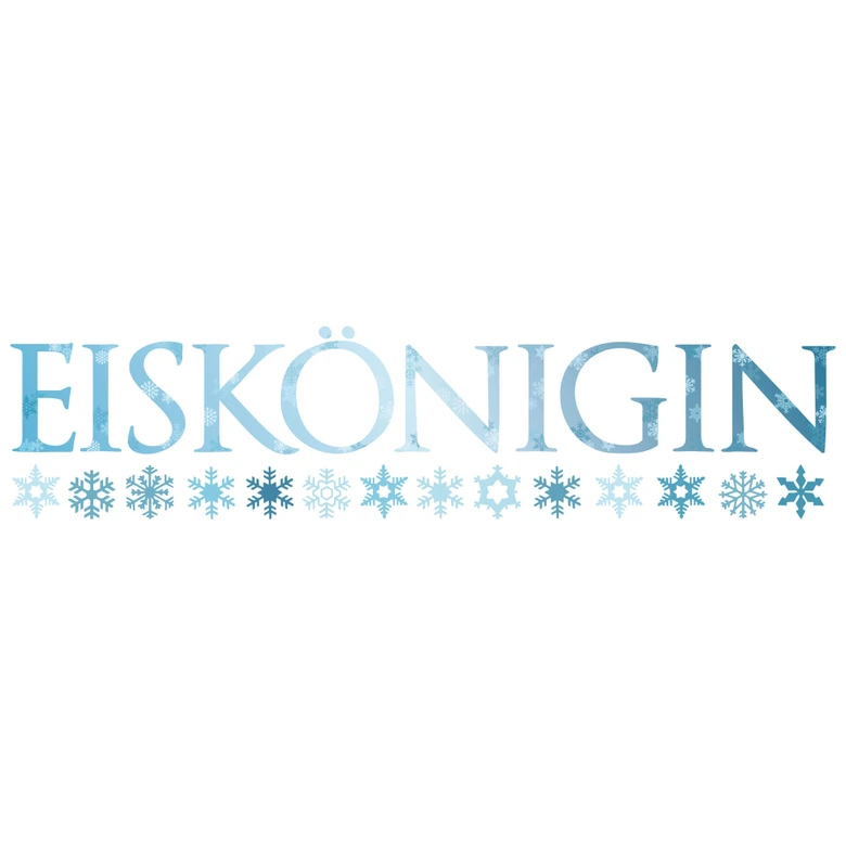 Wandtattoo Eiskönigin 