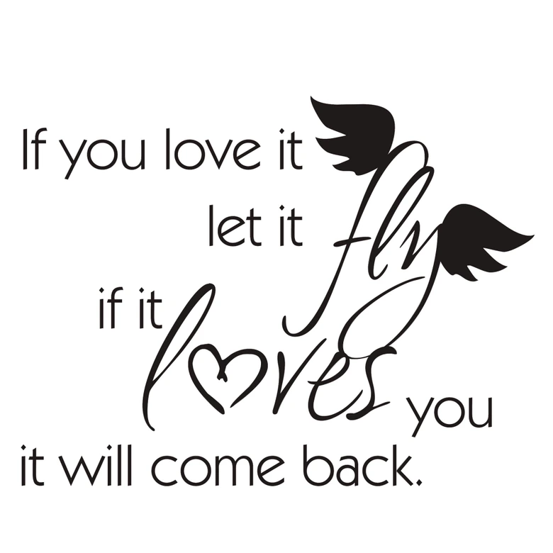 Wallsticker -  If you love it... 