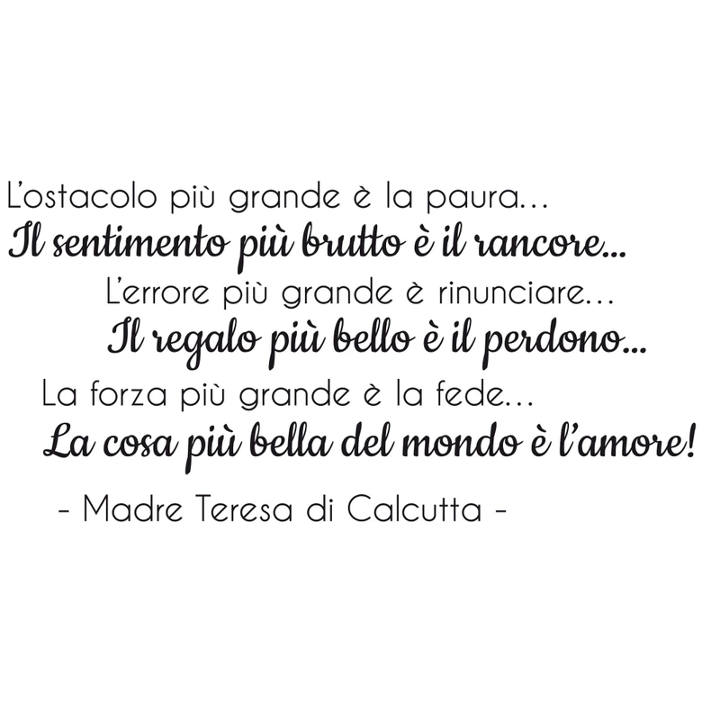 Wandtattoo L' ostacolo più grande... 