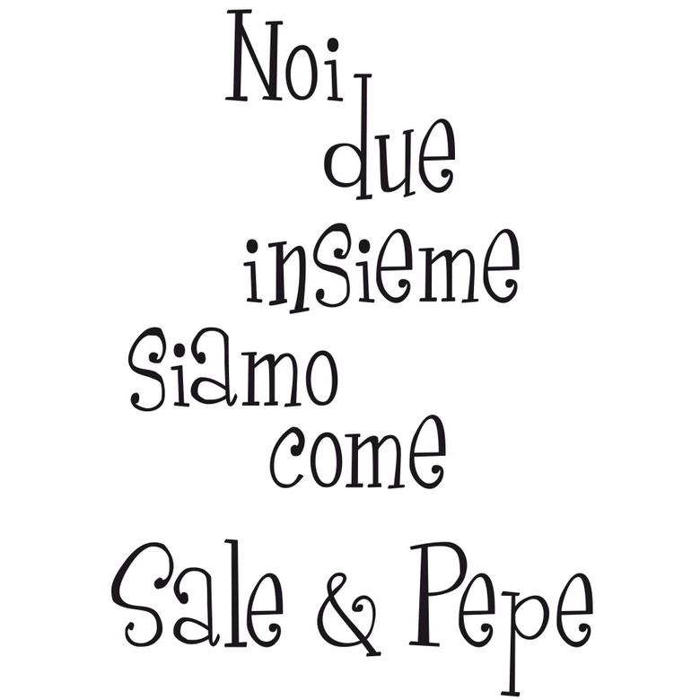 Wandtattoo Sale & Pepe (2-farbig) 