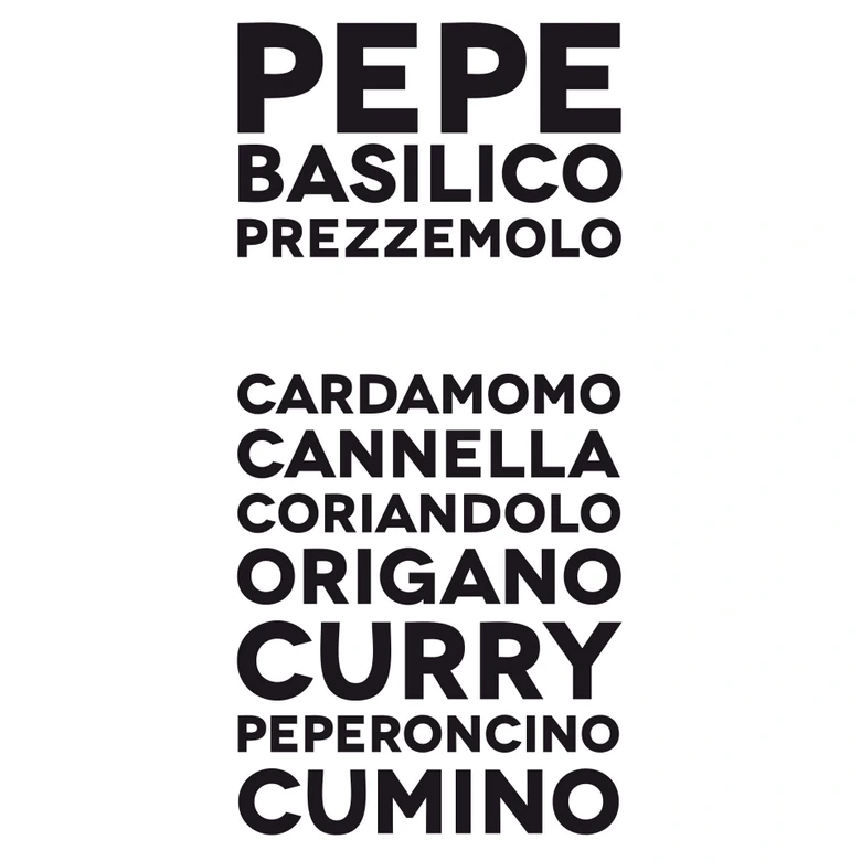 Wandtattoo Zenzero (2-farbig) 