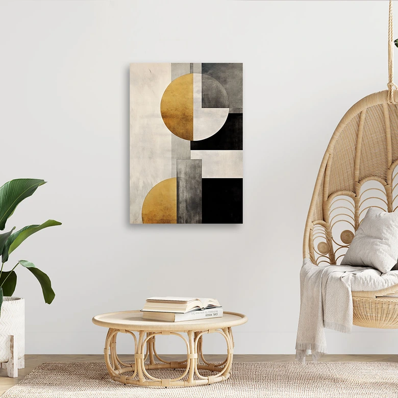 Canvasbillede, Geometrisk mønster 