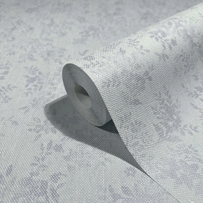 Grafisk tapet, non-woven vægbeklædning Novamur Jackie blå 