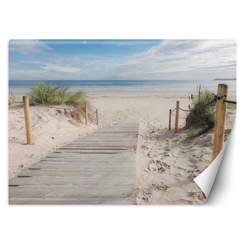 Fototapete, Strand Meer Sand Landschaft 