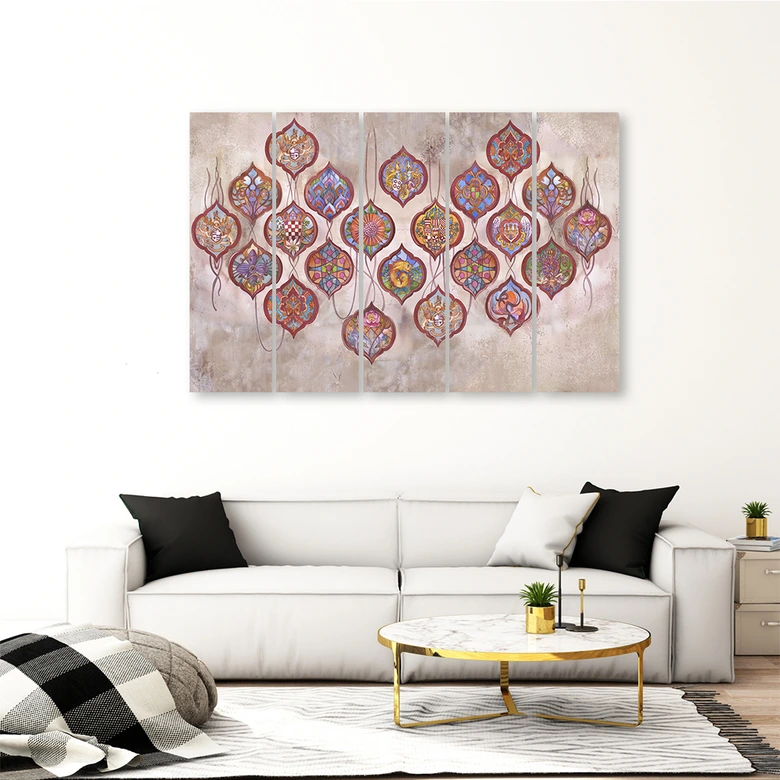 Leinwandbild 5 teilig, Herbress Collection 