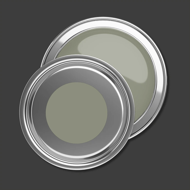 Premium Wandfarbe Grau Grün - Tuchmatte Innenwandfarbe - PURO c7006 calm taupe 