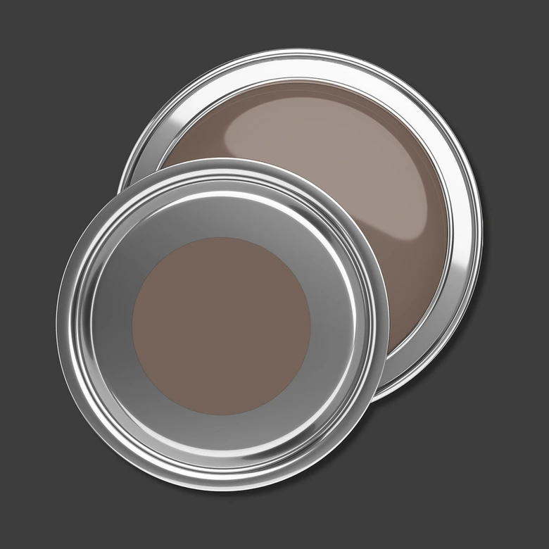 Peinture murale premium marron - PURO c7021 marron apaisant 