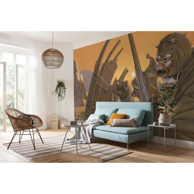 Vlies Fototapete - Star Wars Classic RMQ Tusken - 500 x 250 cm 