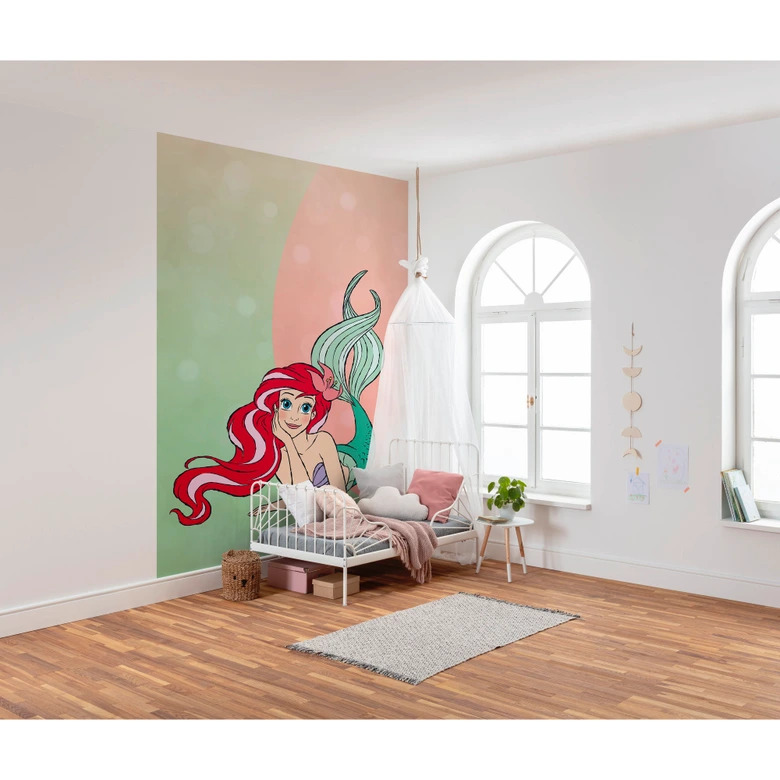 Vlies Fototapete - Ariel Pastell - 200 x 280 cm 