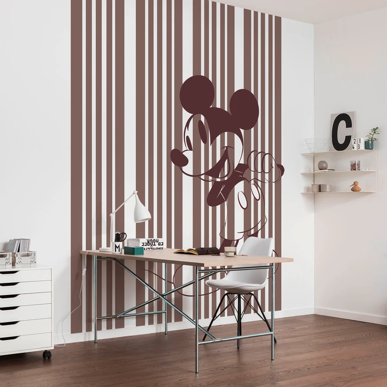 Vlies Fototapete - Mickey Tone-on-Tone - 200 x 250 cm 