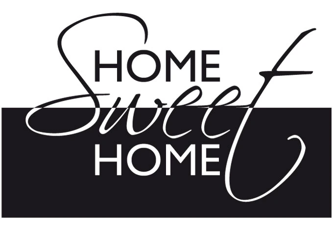 Fensterdekor Home Sweet Home 