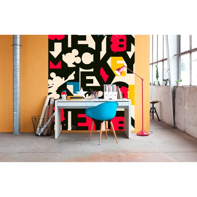 Vlies Fototapete - Mickey Mixup - 250 x 280 cm 