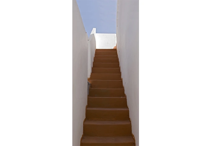 Door decor: Stairs to sun 