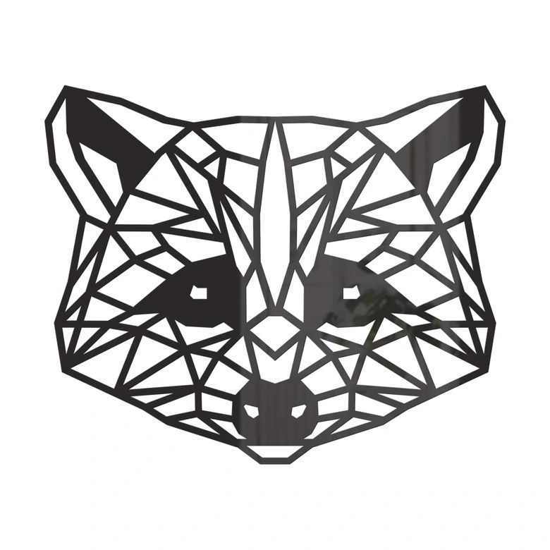 Dekoracja akrylowa Szop origami 