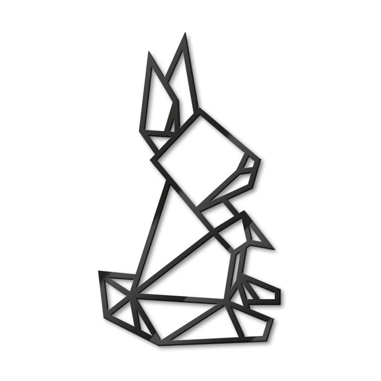 Acryldeko Origami Hase 
