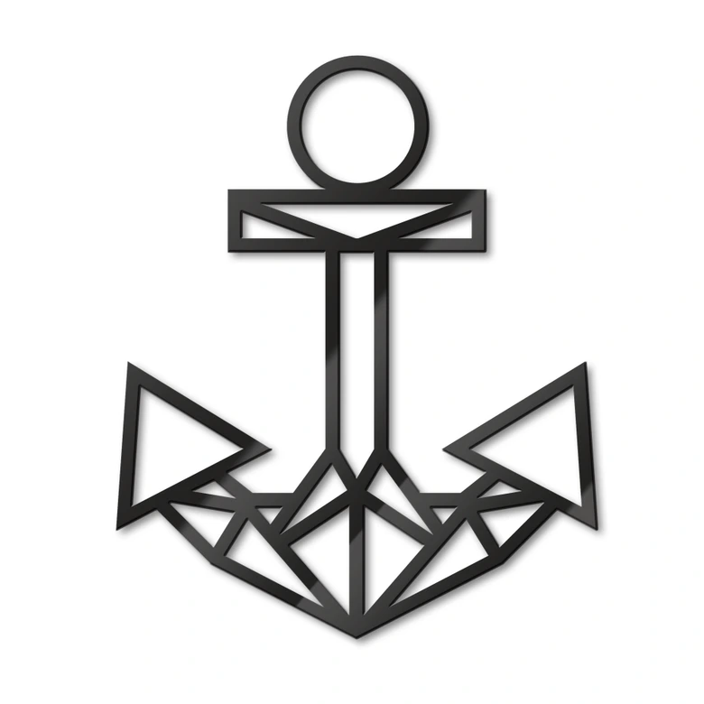 Acryldeko Origami Anker 