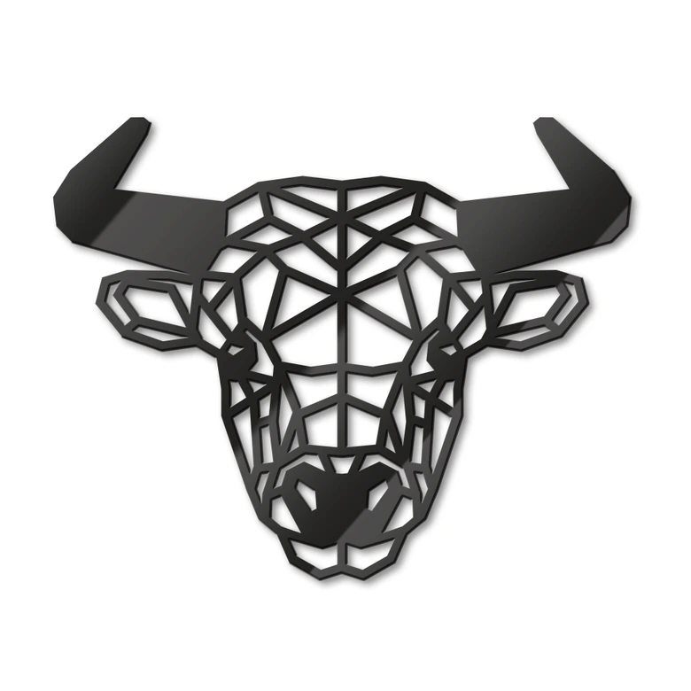 Origami Stier – Acrylglas 