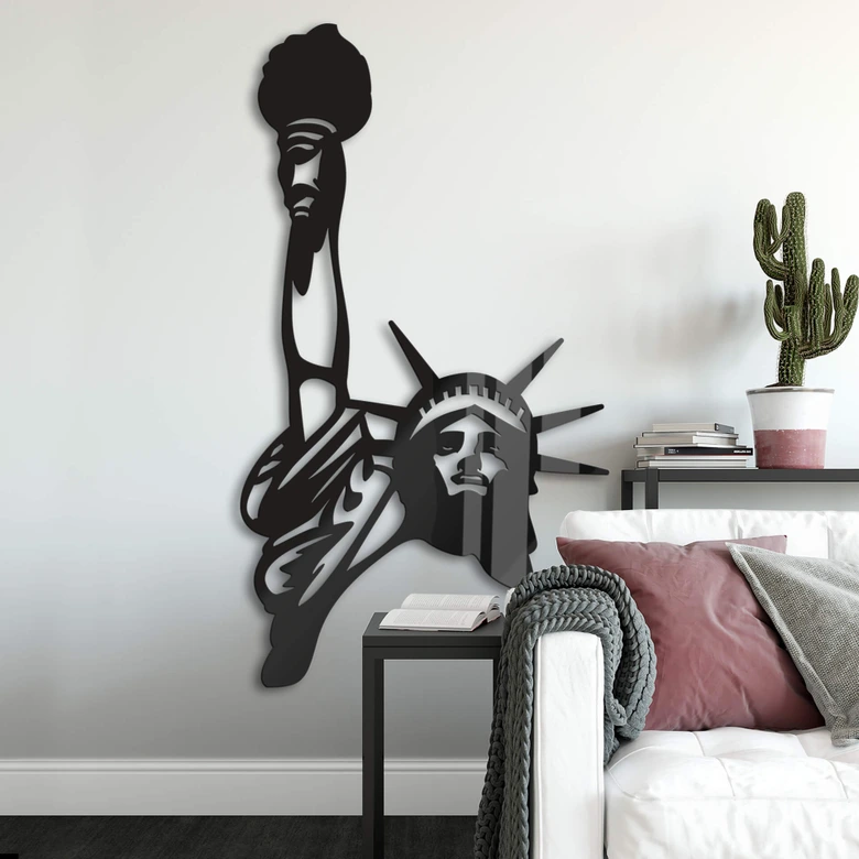 Decoración acrílica Estatua de la Libertad - Lady Liberty 