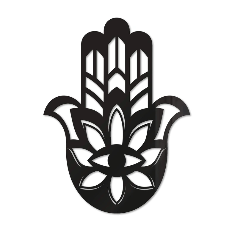 Acryldeko Yoga Hamsa Hand 