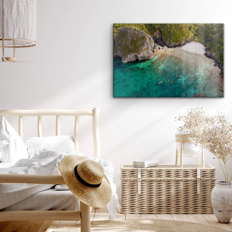 Acrylglasbild Colombo - Geheimnisvolle Bucht 