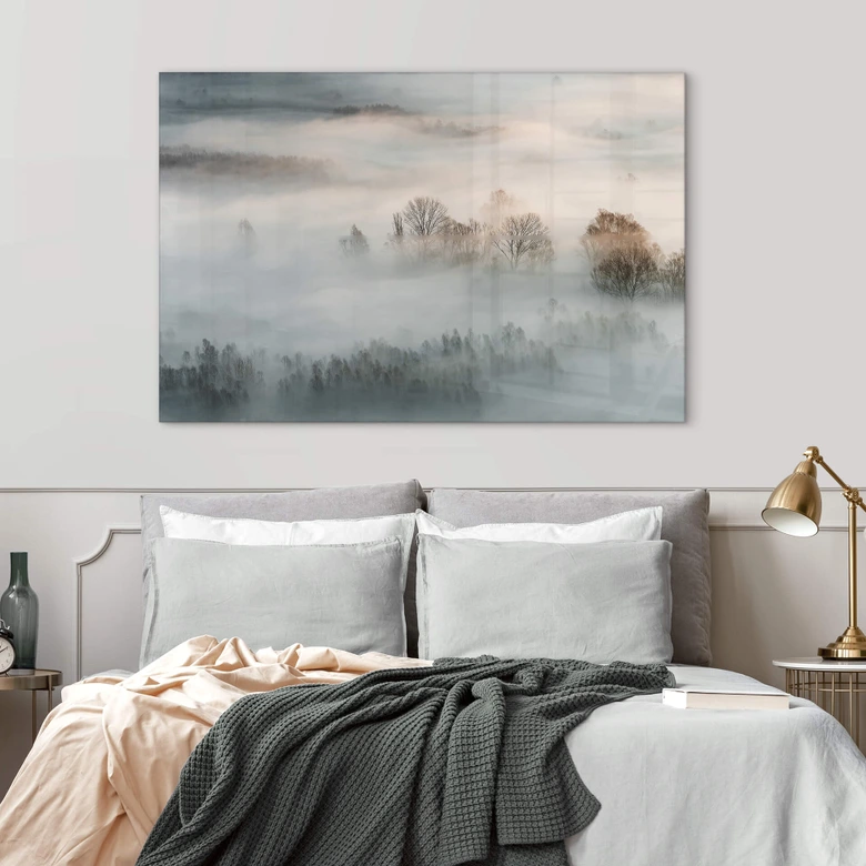 Acrylglasbild Galimberti - Winternebel 