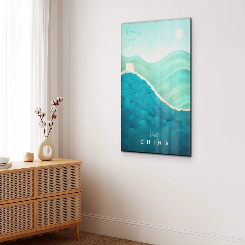 Tableau en verre acrylique Rivers - Chine 