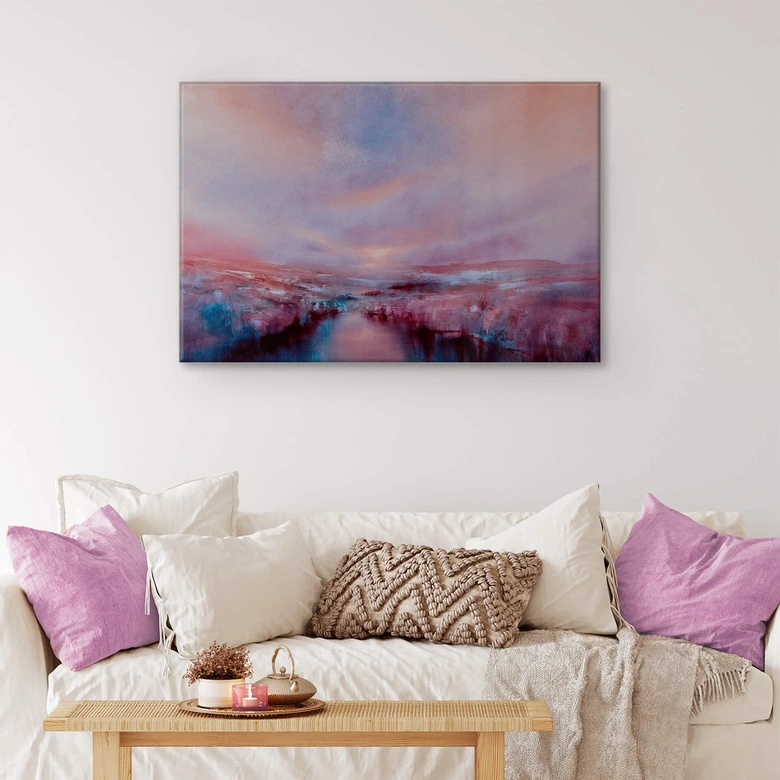 Tableau en verre acrylique Schmucker - Rêve lumineux 