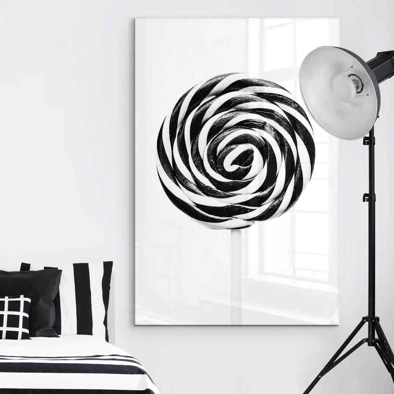 Acrylglasbild Sisi & Seb - Lollipop 