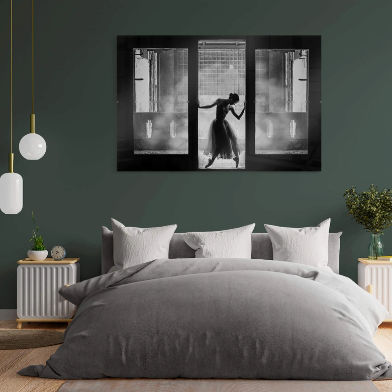 Acrylglasbild Wibisono - Die Ballerina 