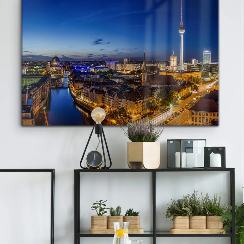 Acrylglasbild Berlin Panorama 