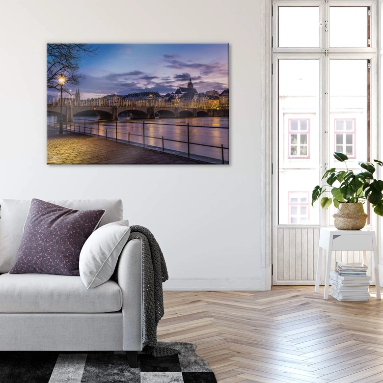 Acrylglasbild Huber - Middle Bridge 