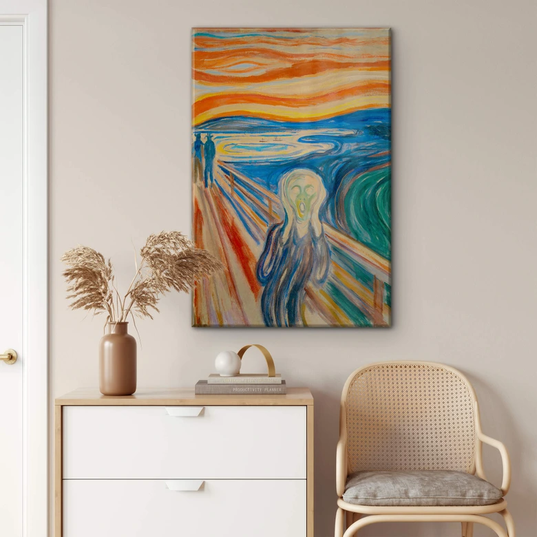 Tableau en verre acrylique Munch - Le Cri 