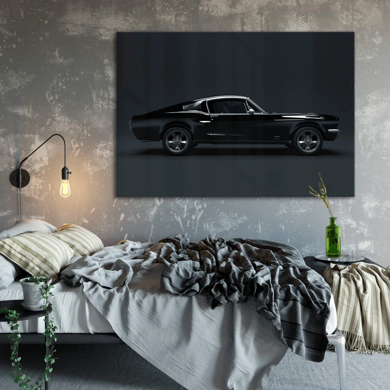 Acrylglasbild - Muscle Car 