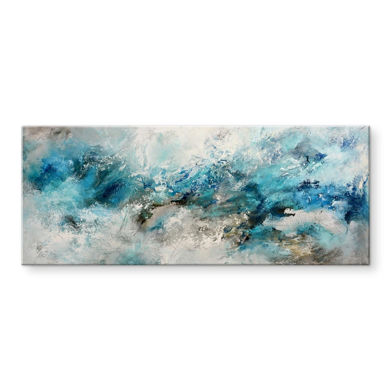 Acrylglasbild Fedrau - Eiszeit 