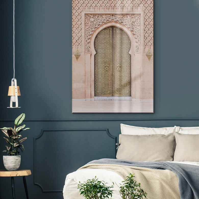 Acrylglasbild Sisi & Seb - Moroccan Door 