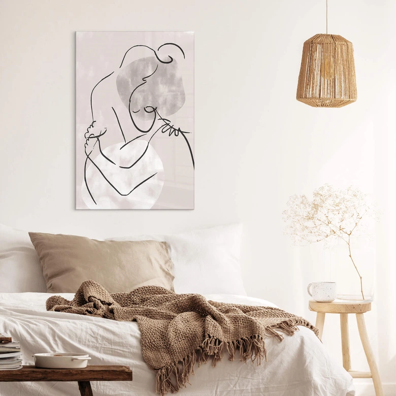 Tableau sur verre acrylique 1X Studio - The Hug 