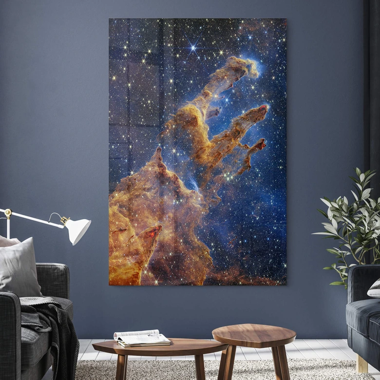 Acrylglasbild James Webb Telescope - Pillars of Creation 