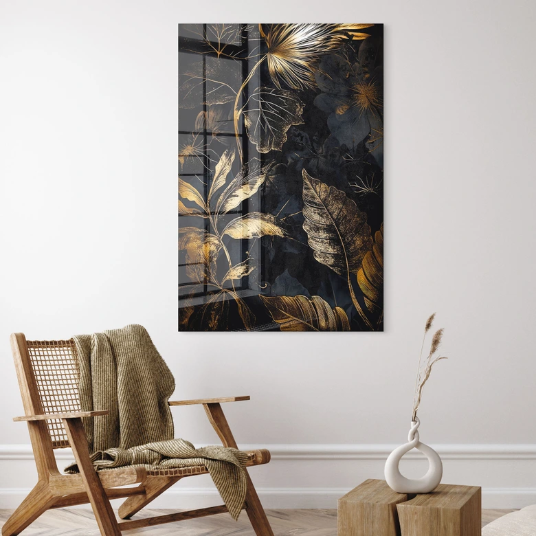 Acrylglasbild Pflanzen in der Nacht - Jaszke 