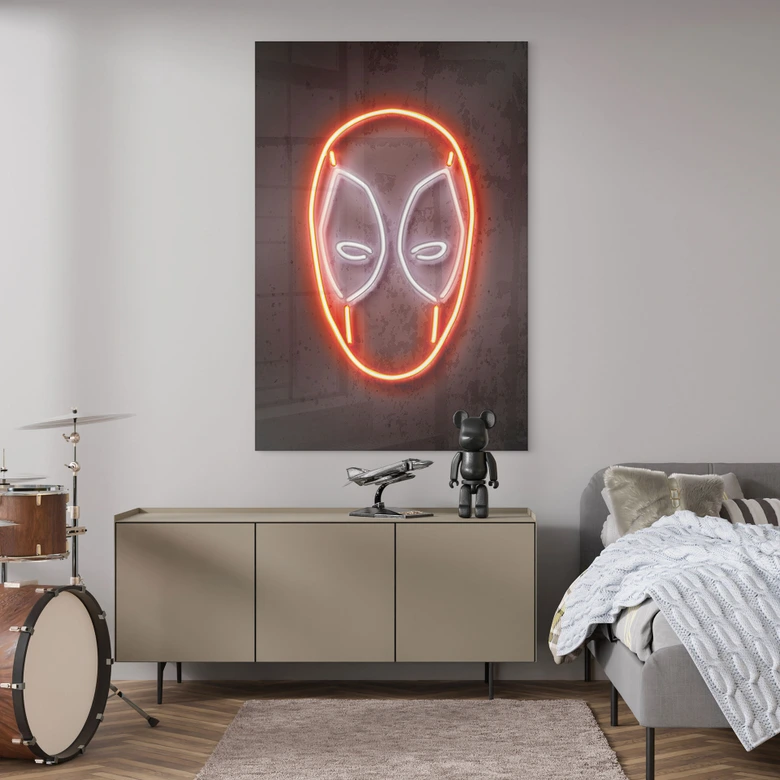 Acrylglasbild Deadpool - Mielu 