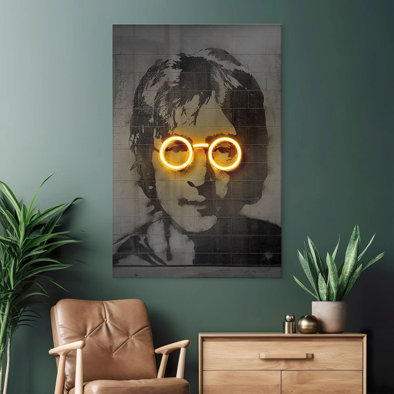 Acrylglasbild John Lennon - Mielu 