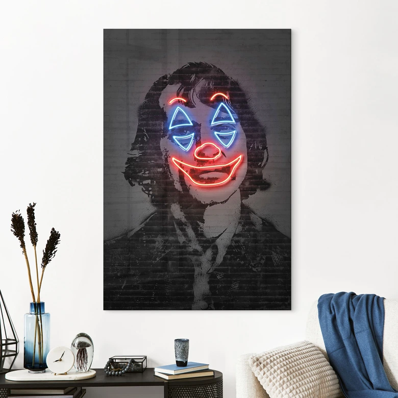 Acrylglasbild Joker - Mielu 