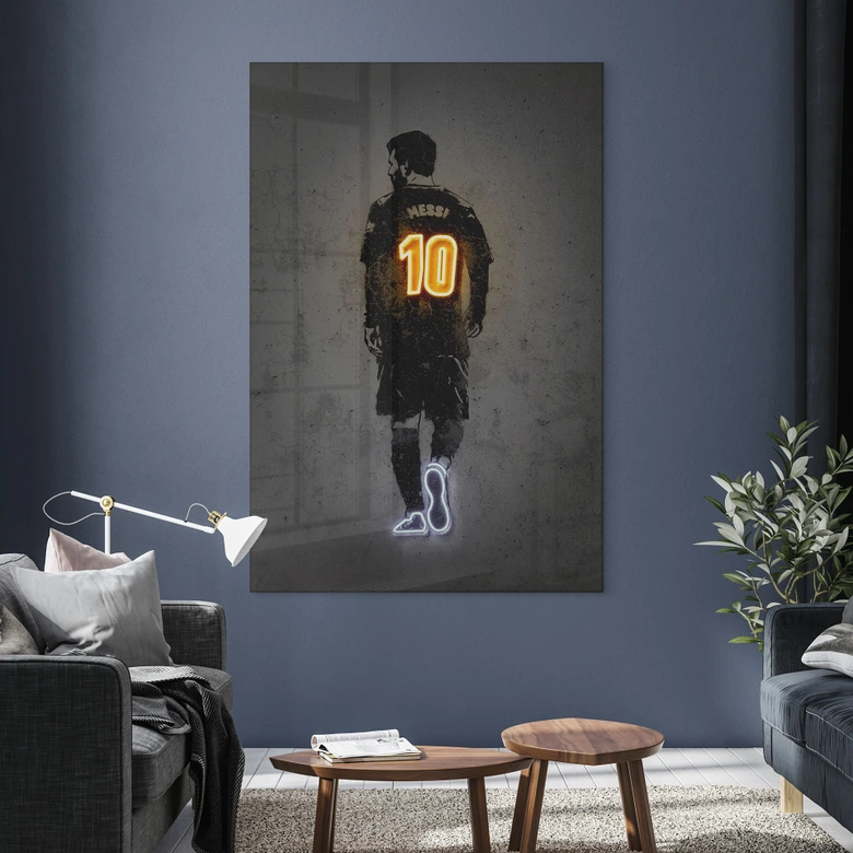 Acrylglasbild Messi - Mielu 