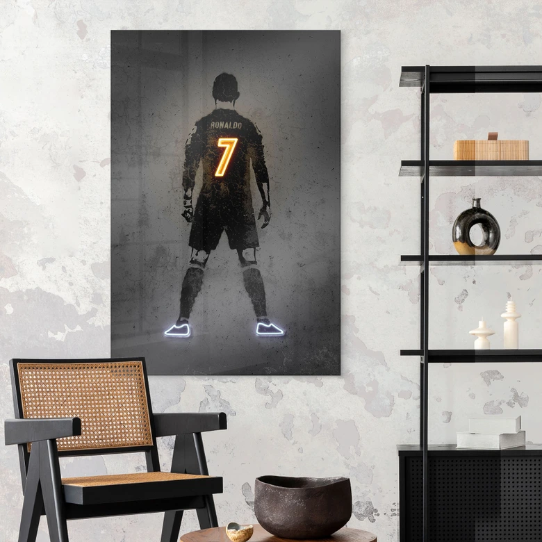 Acrylglasbild Ronaldo - Mielu 