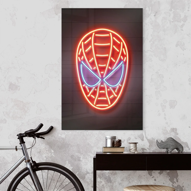 Acrylglasbild Spiderman - Mielu 
