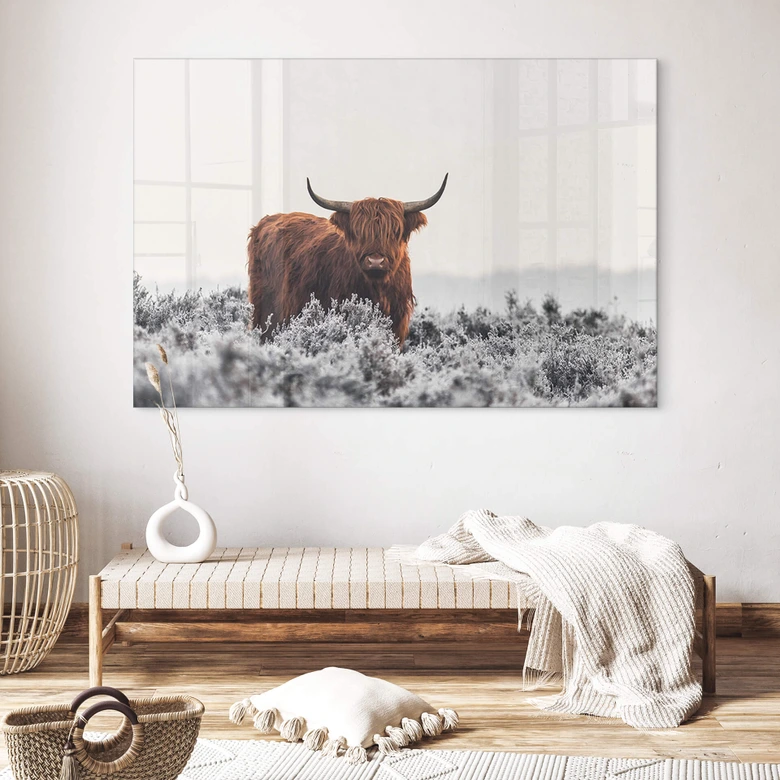 Tableau sur verre acrylique van den Helm - Highlander 