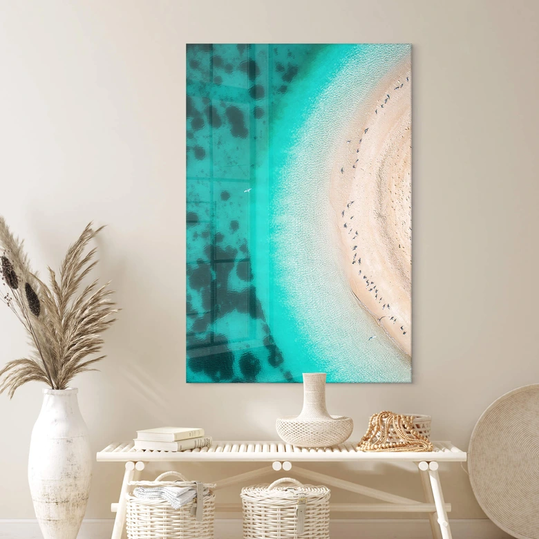 Tableau sur verre acrylique Alnomas - Été chaud 