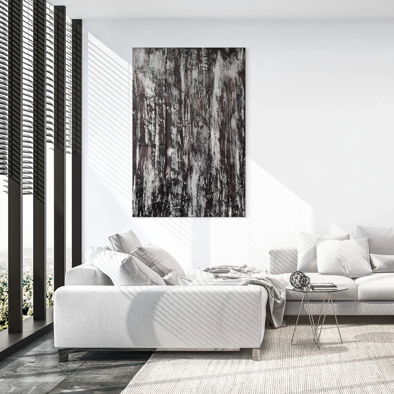 Acrylglasbild Zamart - Abstrakte Linien 