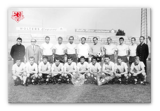 Akrylbillede Eintracht Braunschweig mesterskabshold 1967 