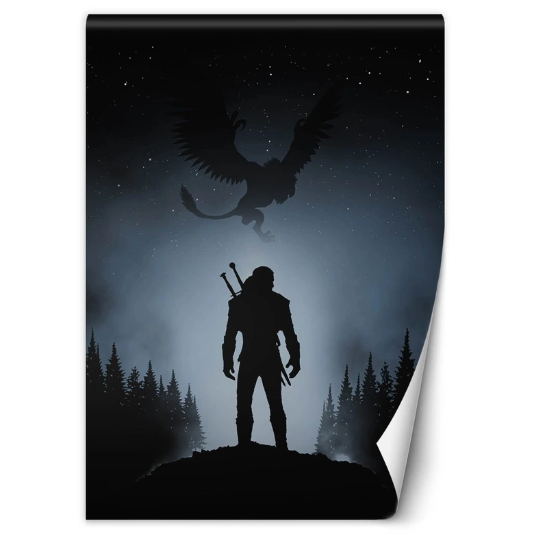 Fototapete, Drache im Himmel Der Hexer 