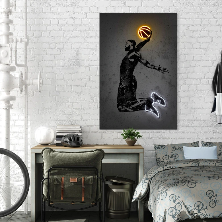Wandbild James - Alu-Dibond - Mielu 